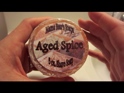 Mama Bear's Shaving Soap - Lather Review