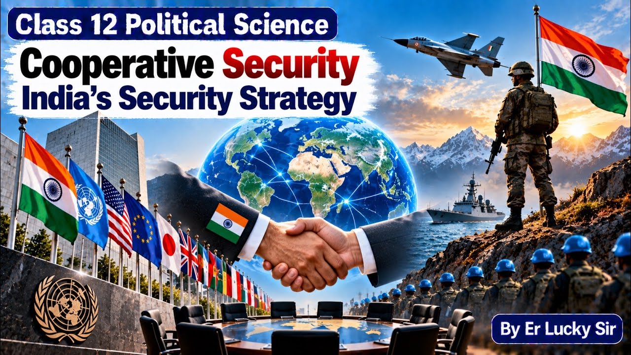 Cooperative Security | India's Security Strategy  - Class 12 Political Science