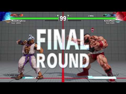 KofenPlays - SFV - Ranked Rage Quit