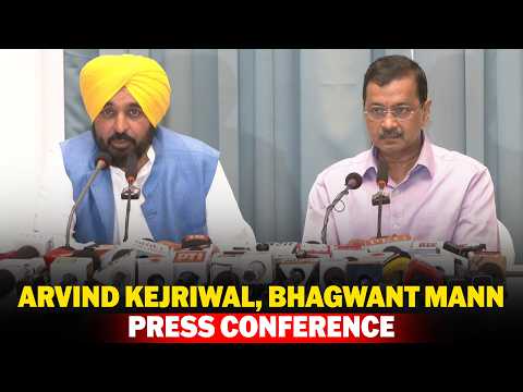 Thumbnail for LIVE: AAP Convenor Arvind Kejriwal and Punjab CM Bhagwant Mann hold news conference in Amritsar |BJP by Mani, Nico, P.O.D.