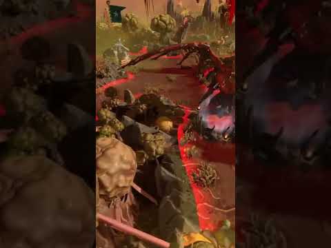 When three players are in the same Chaos Realm... - Total War WARHAMMER 3 Multiplayer #shorts