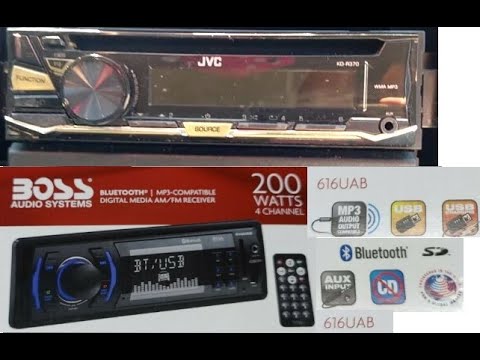 replacing burnout JVC with BOSS 616UAB bluetooth receiver in less than 2 hours