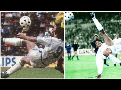 The Guy that Scored Bicycle Kicks for fun • Best of Hugo Sánchez