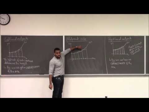 Math 1206-R03 Lecture 32 - Approximating areas with finite Rieman Sums