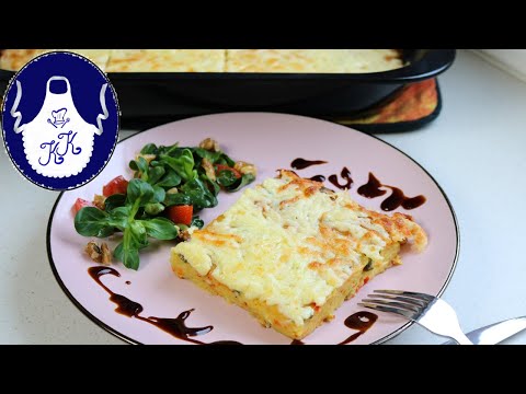 Köstlicher Kartoffelkuchen: Ein Genuss mit viel Gemüse und Käse!