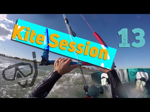 Kite Session #13 - The harsh reality of a beginner !