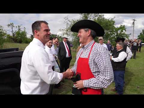 Governor Stitt holds cookout under PETA meathead...