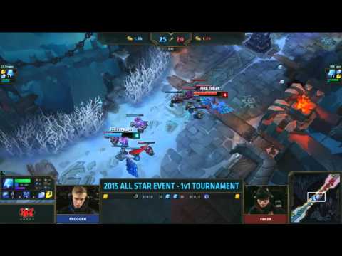 Froggen vs Faker - Anivia 1vs1 All-Star 2015 - League of Legends