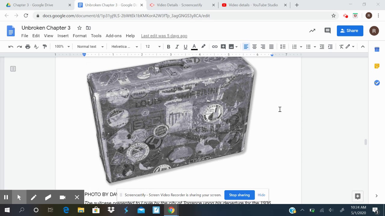 Unbroken Chapter 3 read along