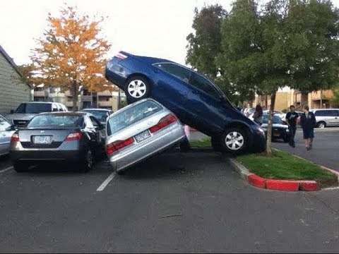 Funny Parking FAILS 🚗 Painful to watch - Funny Fails best of Compilation #funnyvideos