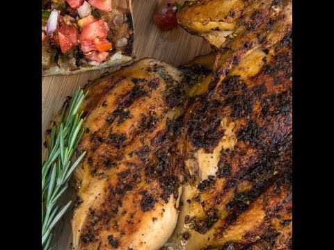 Chicken Under A Brick | Grilled