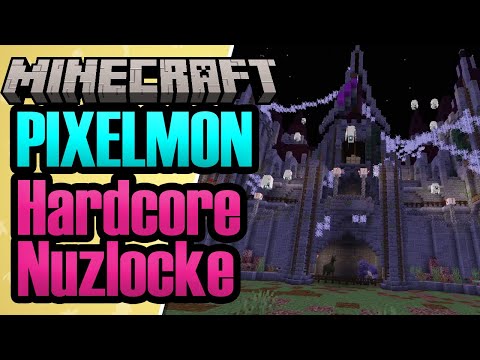Getting destroyed by the Gyms in my Minecraft Hardcore Nuzlocke!  [Pixelmon | PocketPixels server]