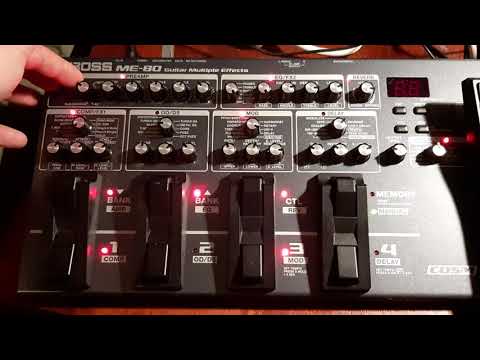 BOSS ME - 80 GUITAR MULTIPLE EFFECTS