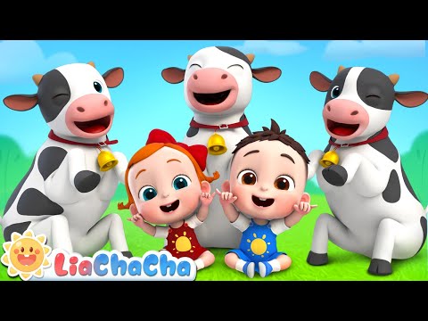 Animal Sound Song | Learn Farm Animals | Moo Moo 🐄 | Kids Songs & Nursery Rhymes | LiaChaCha