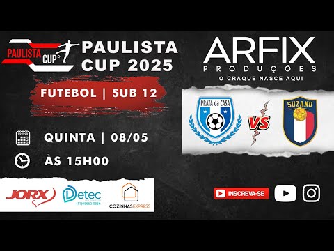 PRATA DA CASA x UNIÃO SUZANO - FUTEBOL | SUB 12
