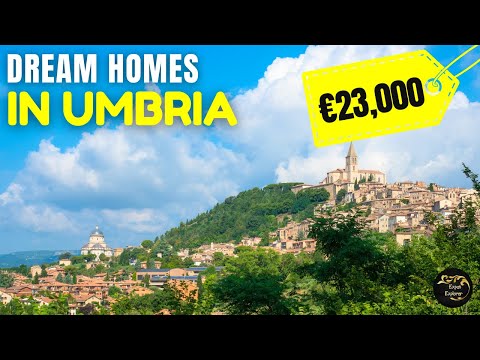 CHEAPER than TUSCANY: AFFORDABLE Homes in UMBRIA  🇮🇹 | Buy a House in Italy’s Green Heart from €23K