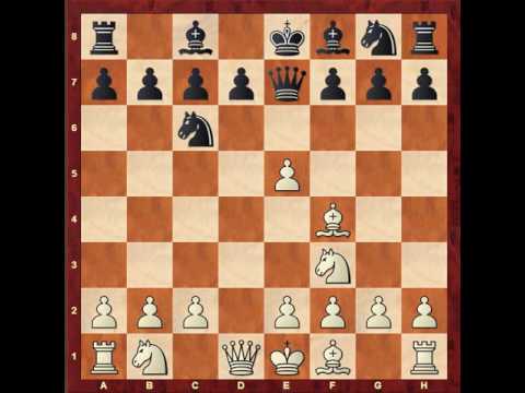 Black Queen checkmates  in the opening.