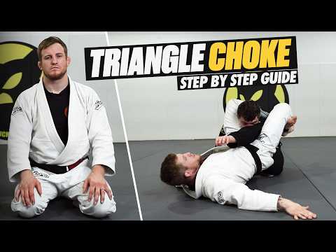 Master the Triangle Choke from Full Guard for BJJ 🔥