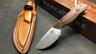 Video: Benchmade 15017 Hidden Canyon Hunter Wood Kniv
