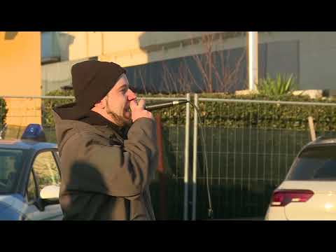 Presidio davanti al carcere di Riconvertiamo sea future - restiamo umani 31-12-2025