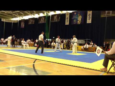 Jordan Le Roux (Kenshikai S.A) vs Sara Hagge (Shinkyokushin Sweden)