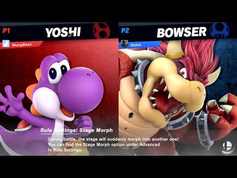 BBO #6 Winners Semi-Final: MungBean (Yoshi) vs StreetDzine (Snake, Bowser)