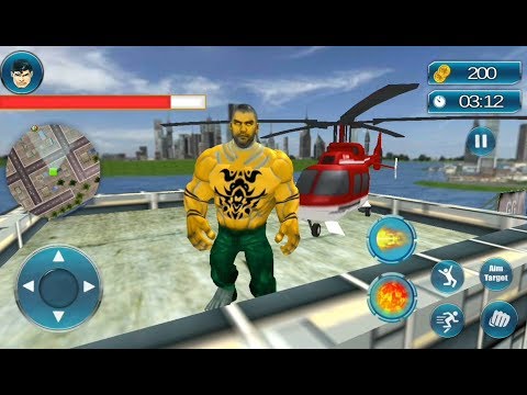 Monster City Superhero Robot Rescue Battle 3d | Android GamePlay