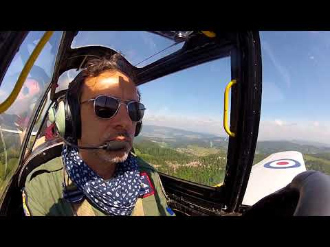 Landung Flugplatz Fricktal Schupfart LSZI