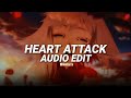 Heart attack - Demi Lovato [Edit Audio] (Use Headphones 🎧)