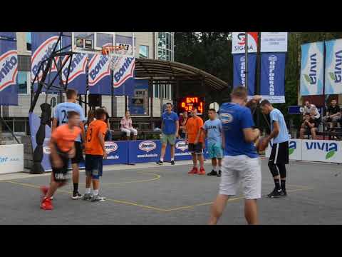 VIVIA 3x3 PRNJAVOR 2018: SSNM - Teretana Herkules (10:6) ČETVRTFINALE PIONIRI