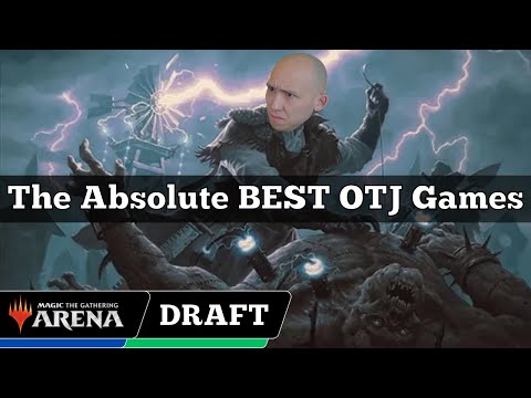 The Absolute BEST OTJ Games | Outlaws Of Thunder Junction Draft | MTG Arena