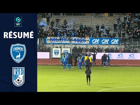 CHAMOIS NIORTAIS FC - USL DUNKERQUE (2 - 0) - Résumé - (CNFC - USD) / 2021-2022