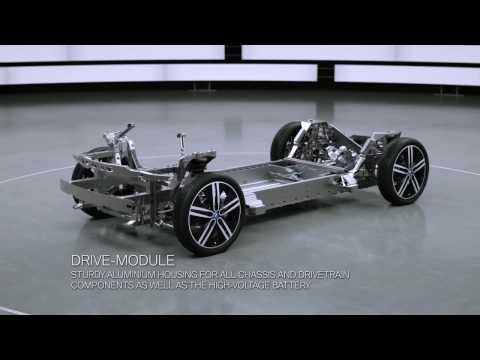 BMW i3 Electric Car Animation