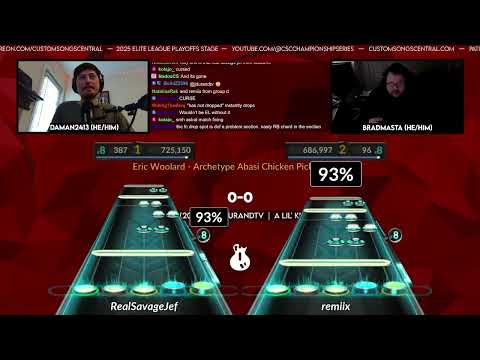 2025 Elite League Playoffs [Winners Semifinals] - (1) RealSavageJef vs. (3) remiix
