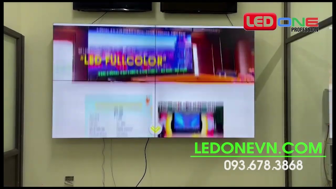 Trạm thu phí Cao tốc Hưng Yên - Hải Phòng | Ledone lắp đặt dự án màn hình ghép LG 49inch Giám sát Xe