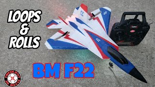BM F22 RAPTOR Landings Flips and Rolls