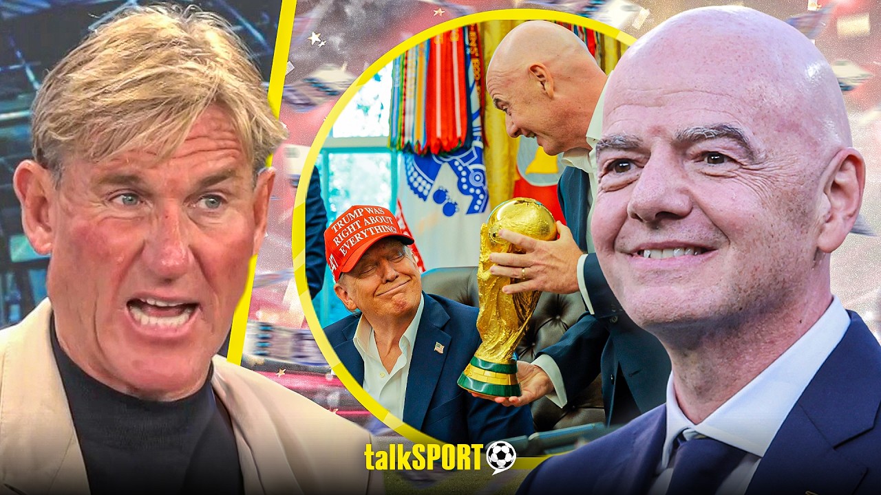 "RACK AND RUIN!" Simon Jordan INSPECTS Gianni Infantino's SECRET SALARY accusation as FIFA President