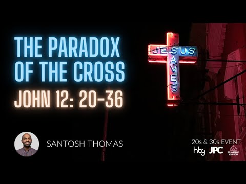 20s & 30s Conference '20: Talk 1 The Paradox of the Cross with Santosh Thomas - Clayton TV