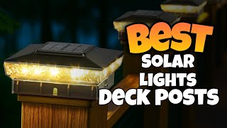 TOP 3:✅BEST SOLAR LIGHTS FOR DECK POST 2025-2027 #solartlight #solarli