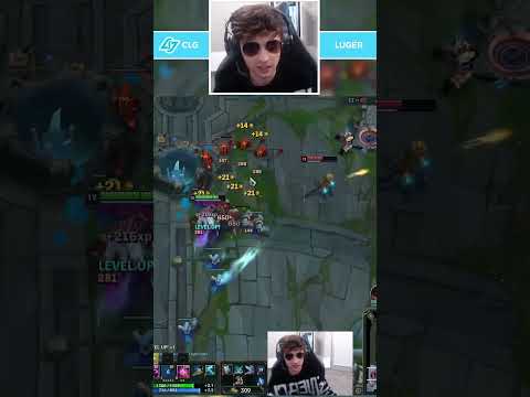 Disrespect luger? 😏      #leagueoflegends #leagueoflegendsclips #luger