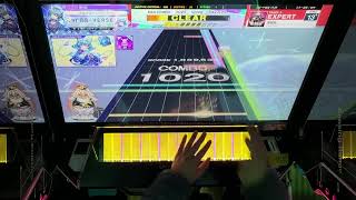 【CHUNITHM X-VERSE-X】轆轤首 3回目のプレイ(Linked VERSEで2回やって1回は途中ライフ落ち)