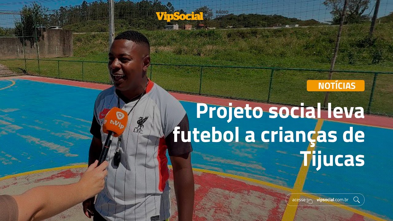 Projeto social leva futebol a crianças de Tijucas