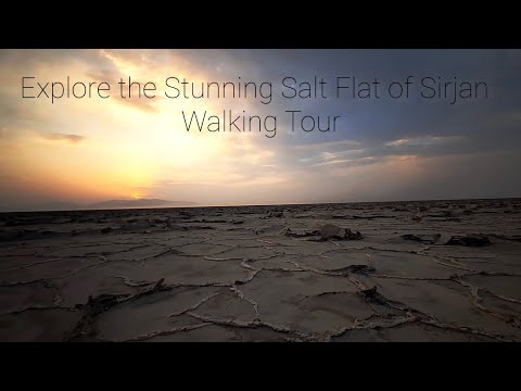 Walking Tour: Discovering the Majestic Salt Flat of Sirjan