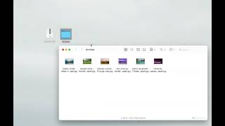 How to Create/Open/Unzip a ZIP file on a Apple Mac