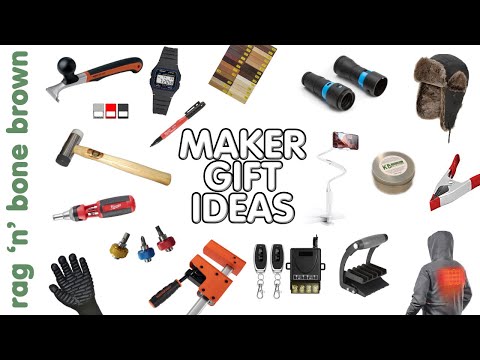 Gift Guide For Woodworkers, Makers & Workshop Dwellers