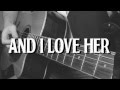 The Beatles - And I Love Her (cover) by ...