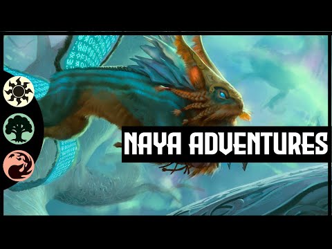 NAYA ADVENTURES featuring Toski! | Standard Deck Gameplay  | Magic Arena | MTG | MTGA