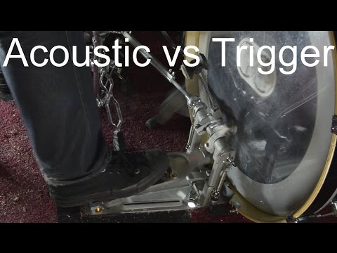 Double Bass: Acoustic vs. Trigger Video
