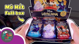 Mở nguyên hộp Disney Lorcana 24 booster packs First chapter ToyStation 834