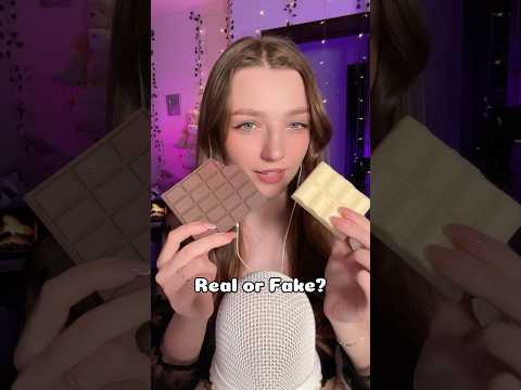 Real or fake? #asmr #asmrsounds #asmrrelax #asmrtingles #asmrwhispers #asmrsleep #relax #tingles